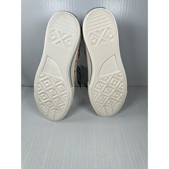 Size 7 Women Converse Chuck Taylor Day Of The Dead Cream White Blue A12439C - Picture 7 of 8